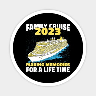 Family Cruise Caribbean 2023 Magnet